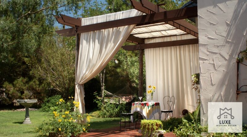 Top 20 Patio Curtain Ideas for shade and Style